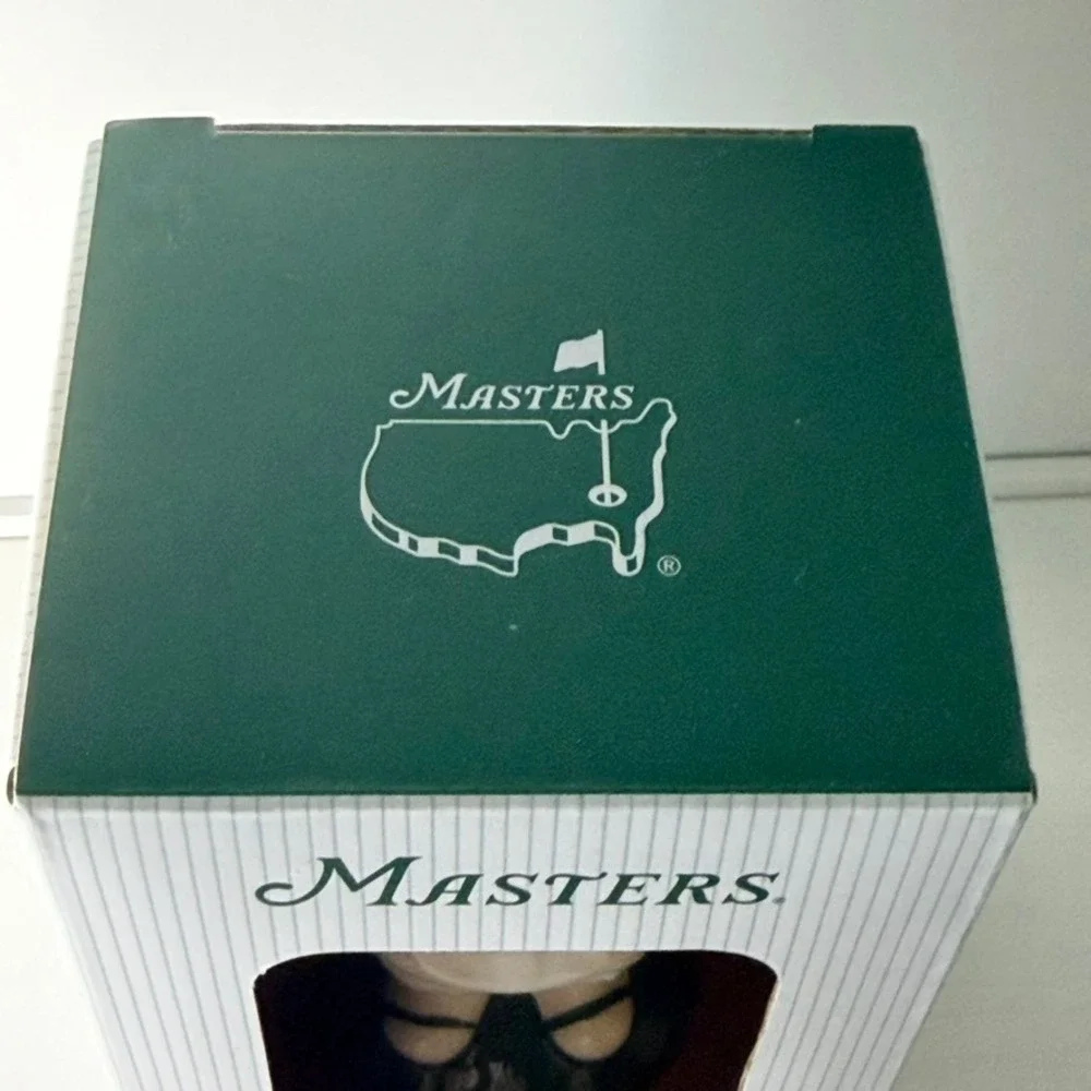 Masters Tournament Gnome Caddie Ornament White Augusta National Golf Collectible - Picture 2 of 3